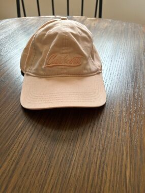 Carhartt Pale Pink Script Logo Baseball Cap